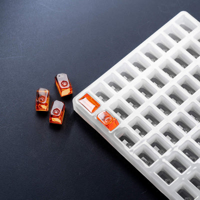 3.8mLGemstoneCandyDepositorMold100%platinumsiliconeorangegummies