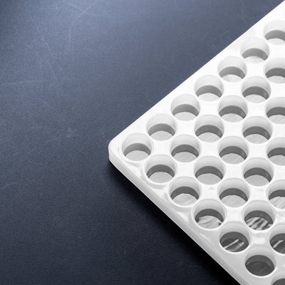 3mLDiscCandyGummyDepositorMoldPlain64Cavities100PercentPlatinumSilicone