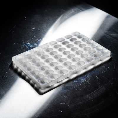 3mLNoveltyButtCandyGummyMoldPlain56Cavities100percentSiliconeTranslucentmoldstopview