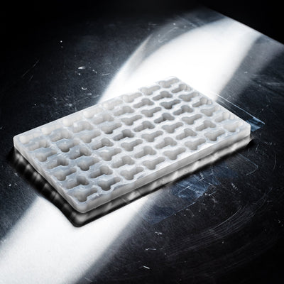 3mLNoveltyPenisDickWillyCandyGummyAdultNoveltyMold100percentPlatinumSiliconeTopView