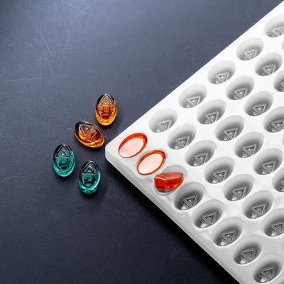 3mLOvalCandyDepositorMoldMassachusettsMaineRhodeIslandTHCTriangleSymbol136Cavities100PercentPlatinumSiliconeOrangeandBlueGummies