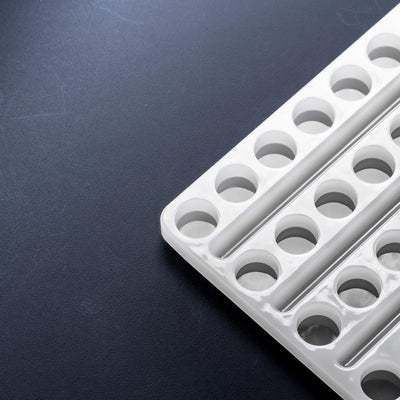 5.35mL Round Candy and Gummy Rope Mold - 66 Cavities - 22115