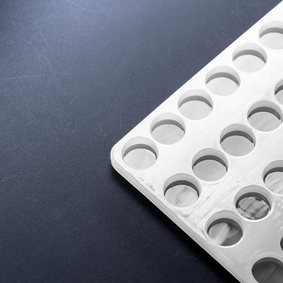 5mLCylinderCircleRoundCandyDepositorMoldPlain66Cavities