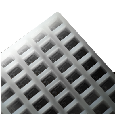 Corner3.8mLGemstoneCandyDepositorMold100%platinumsiliconeorangegummies