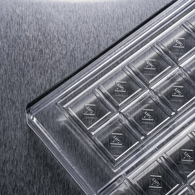 43mL 10pc Luxury Design Chocolate Bar Mold - Colorado THC Triangle Symbol - PCOL2
