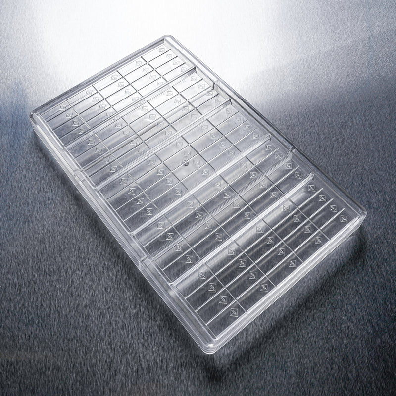 46.6mL 20pc Chocolate Bar Mold - Colorado THC Diamond Symbol - PCOL4