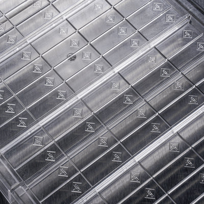 46.6mL 20pc Chocolate Bar Mold - CO, FL, NM, OH THC Symbol - 5 Bars - 22927