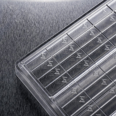 46.6mL 20pc Chocolate Bar Mold - CO, FL, NM, OH THC Symbol - 5 Bars - 22927