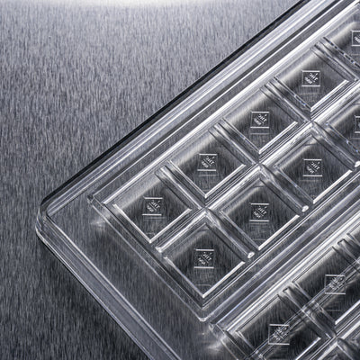 47mL 10pc Chocolate Bar Mold - New Mexico THC Symbol - 4 Bars - 22935