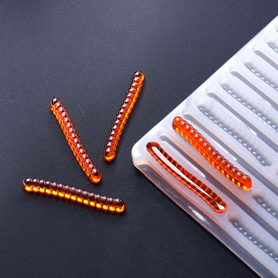 5mL Gummy Worm Candy Depositor Mold - 44 Cavities - 22024