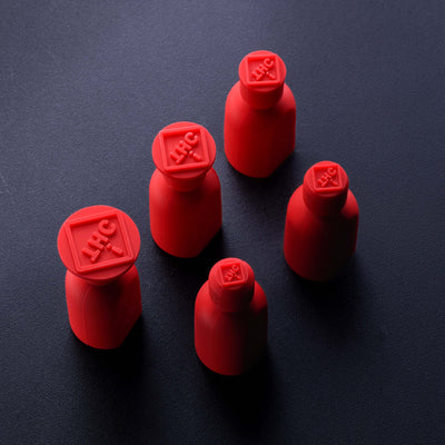 Silicone Culinary Stamps - CO, FL, NM, OH THC Symbol - 5 sizes - TCO1