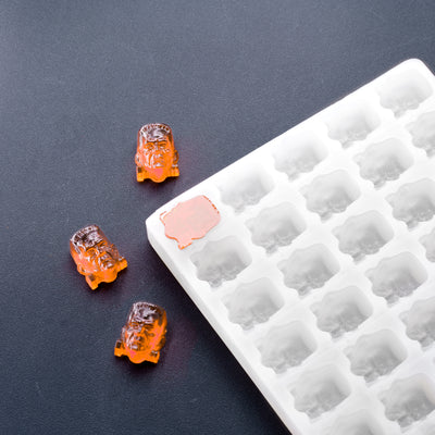 4mL Novelty Frankenstein Candy Mold - 40 Cavities - 23513