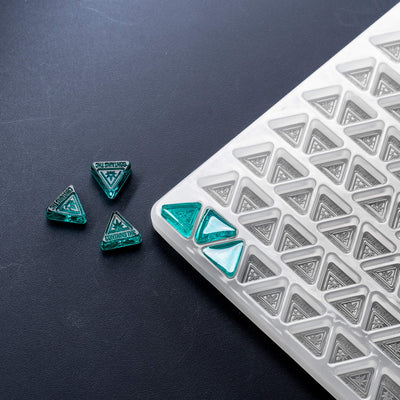 1.75mL Triangle Candy Depositor Mold - MA, ME, RI, VT THC Symbol - 210 Cavities - 22067