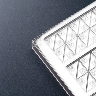 45.9mL 20pc Chocolate Bar Mold - CO, FL, NM, OH THC Symbol - 4 Bars - 22929