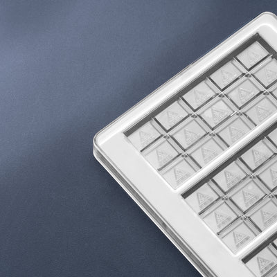 50mL 15pc Chocolate Bar Mold - MA, ME, RI, VT THC Symbol - 4 Bars - 22914