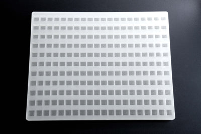 3mL Cube Candy Depositor Mold - MA, ME, RI, VT THC Symbol - 220 Cavities - 22018