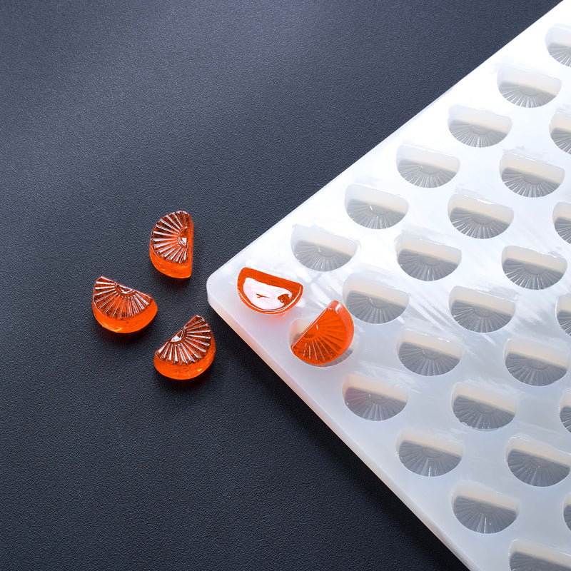 2.5mL Orange Slice Candy Depositor Mold - Silicone - 143 Cavities - 22028