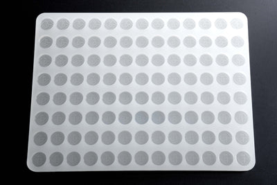 3mL Round Candy Depositor Mold - CO, FL, NM, OH THC Symbol - 104 Cavities - 22050