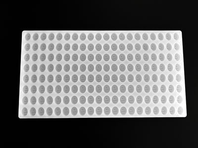 1.5mL Oval Candy Depositor Mold - DE, OK, OR THC Symbol -160 Cavities - 22060