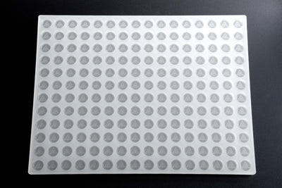 2mL Circle Candy Depositor Mold - MA, ME, RI, VT THC Symbol - 192 Cavities - 22079