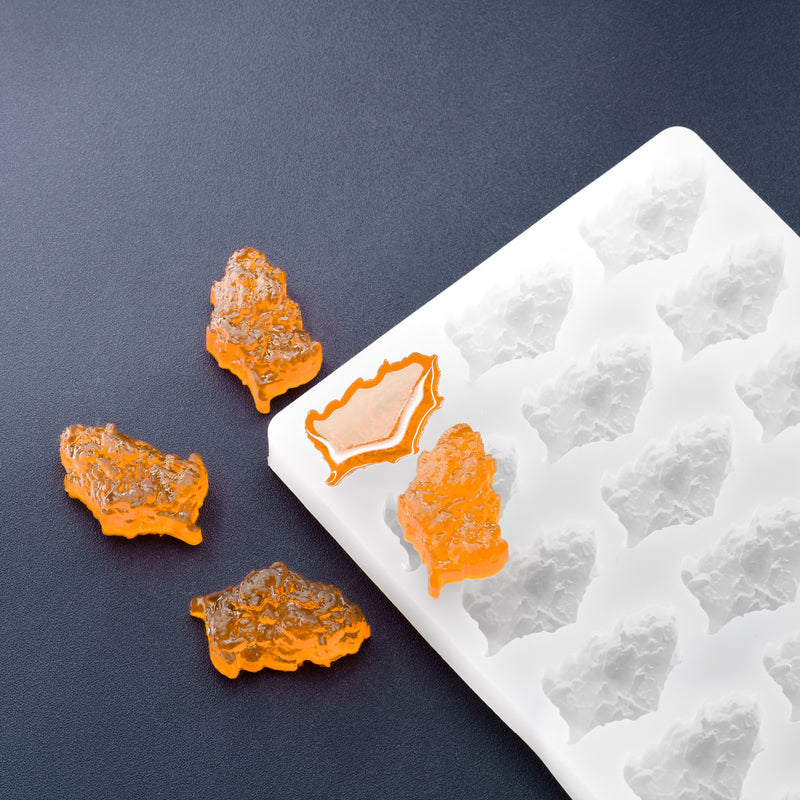 6mL Novelty Nug Candy Mold - Plain - 21 Cavities - NUG6ML