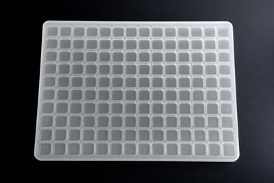 5mL Rounded Square Candy Depositor Mold - 140 Cavities - 22110