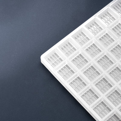 7.4mL Multidose™ Square Candy Depositor Mold - 104 Cavities - 22123
