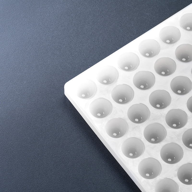 2.5mL Round Dome Depositor Mold - Plain - 192 Cavities
