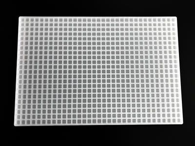 1.75mL Multidose™ Square Full Sheet Candy Mold - 726 Cavities - 22145
