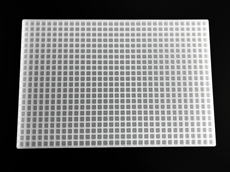 1.75mL Square Candy Mold (With Break Lines) - Plain - 726 Cavities