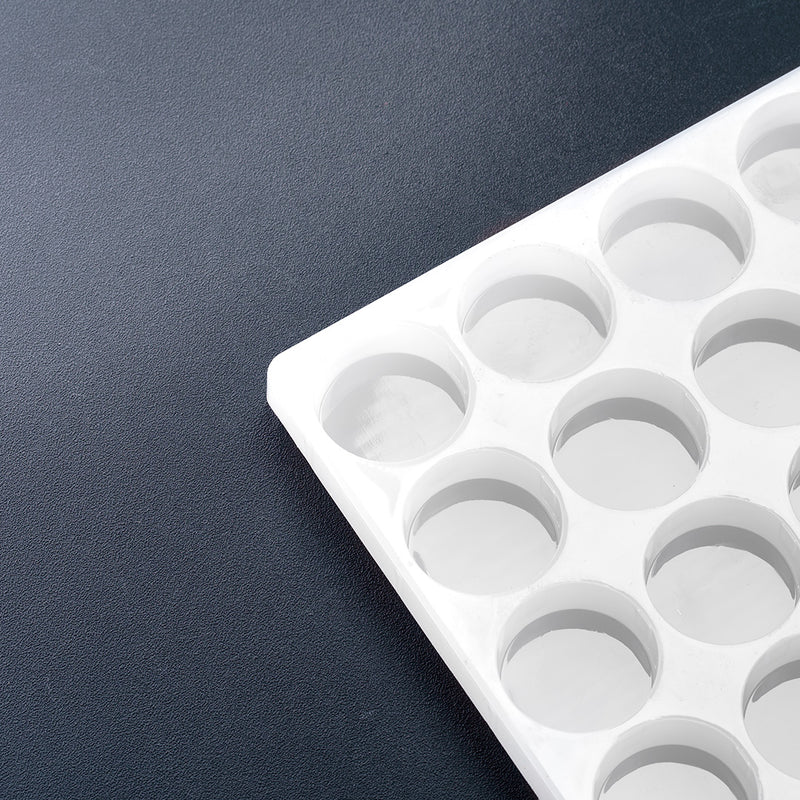 10mL Circle Candy Depositor Mold - Silicone - 88 Cavities - 22171