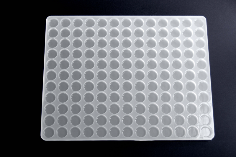 3.25mL Round Candy Depositor Mold - Plain - 143 Cavities