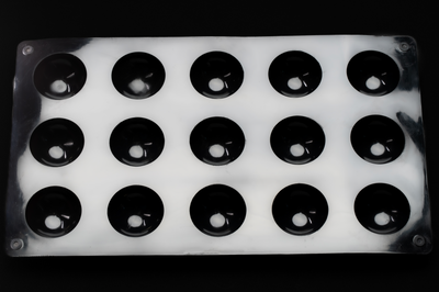 14mL Dome Candy Mold - 15 Cavities - 22969