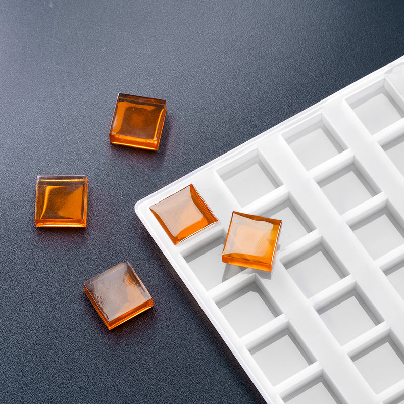 4mL Square Candy Mold - Plain - 112 Cavities - TBS4