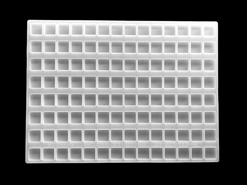 4mL Square Candy Mold - Plain - 112 Cavities - TBS4