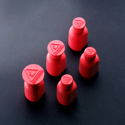 Silicone Culinary Stamps - MA, ME, RI, VT THC Symbol - 5 sizes - 23697